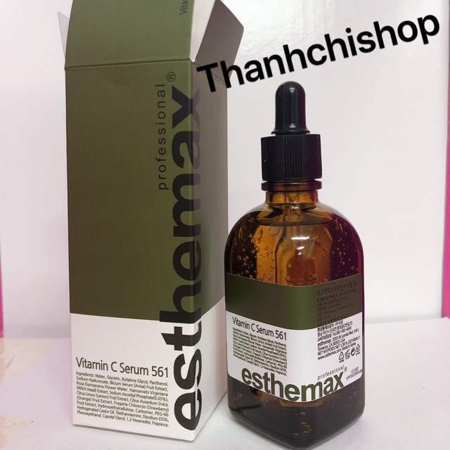 Serum dưỡng da mặt vitamin C Esthemax