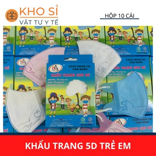 Khẩu Trang Em Bé 5D Nam Anh (Hộp 10 cái)