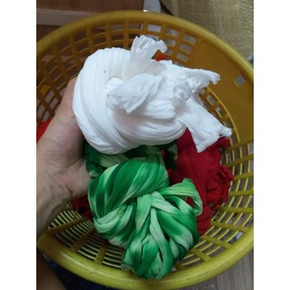 Vải voan làm hoa handmade khách đặt