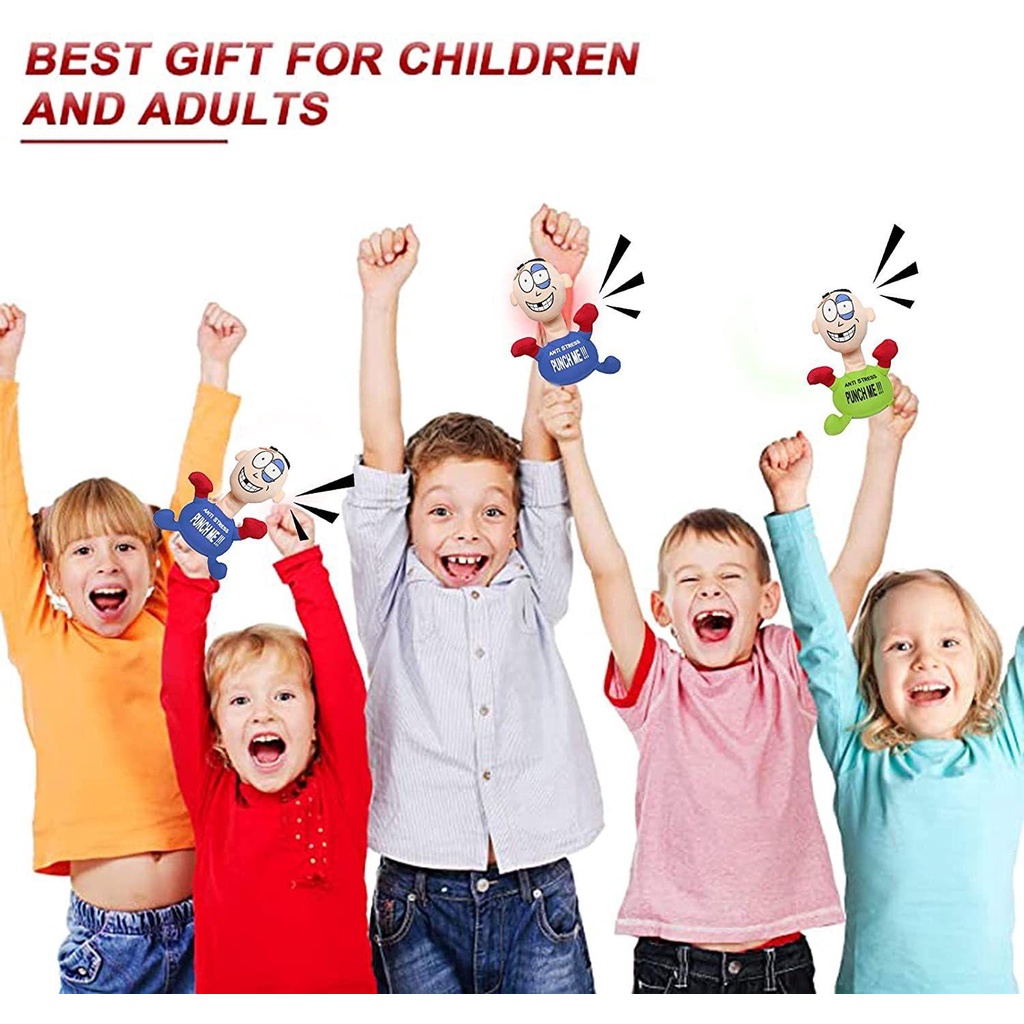 Búp Bê Đấm Bốc Cầu Vồng Vui Nhộn