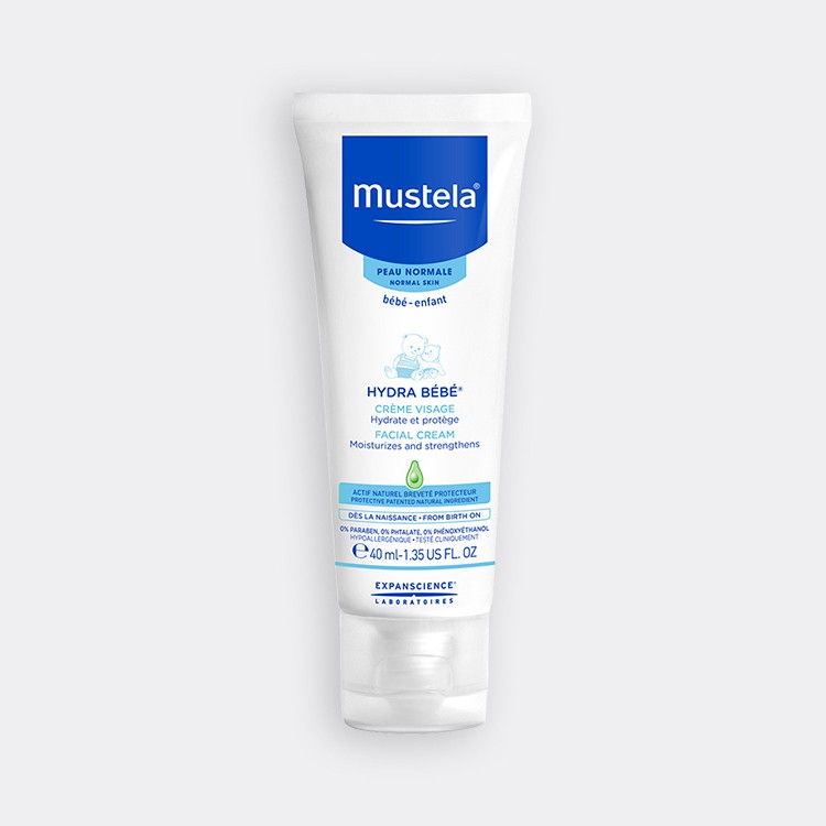 Kem Dưỡng Da Mặt Cho Trẻ Sơ Sinh & Em Bé Da Thường Mustela 40ml