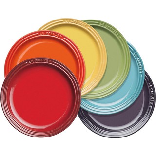 [Xuất Pháp] Bát Đĩa Sứ Gốm Cao Cấp LECREUSET 18/20/23cm Đĩa Ăn Cơm Hoa Qủa Trang Trí Tết decor combo decor phòng khách