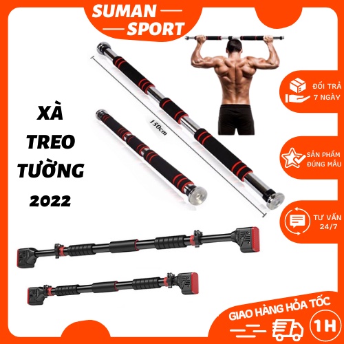 xà đơn treo tường chống xoay Xà Đơn Treo Cửa tập Gym cao cấp tùy chỉnh kích thước chống dỉ hàng cao cấp .