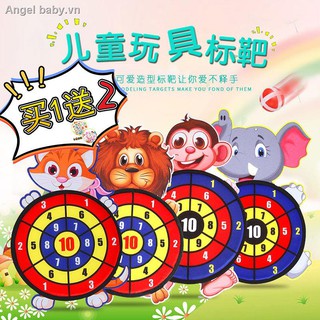 ☜Children darts sticky ball throwing stick target shooter parent-child interaction in kindergarten toys cartoon animals and slimy