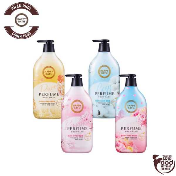 [900g] Sữa Tắm Hương Nước Hoa Happy Bath Perfume Body Wash