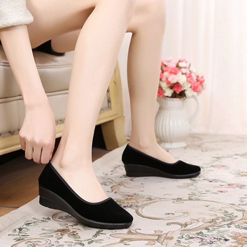 IELGY Giày vải canvas thoáng hơi thời trang phong cách Hàn Quốc cho nữ