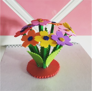 Order Hoa pitit 5cm 7 bông đồ chơi mầm non tự làm