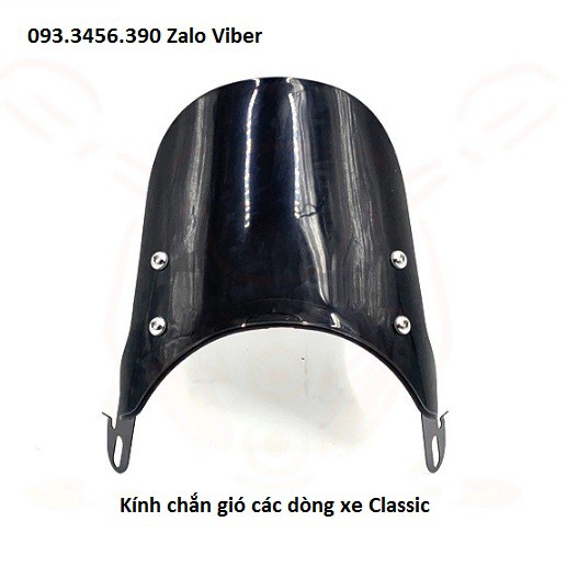 Kính chắn gió moto classic