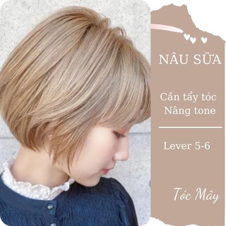 Thuốc Nhuộm Tóc Màu Nâu Trà Sữa