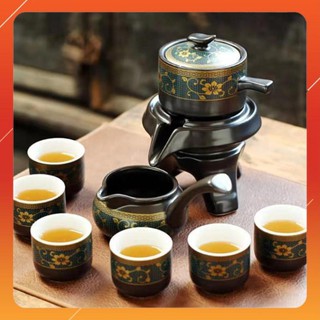 Bộ ấm trà cối xay loại đẹp