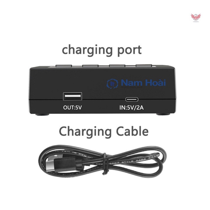 Bộ sạc pin thông minh LiitoKala Lii-M4 với 4 ô cho pin 18650 26650 14500 AA AAA