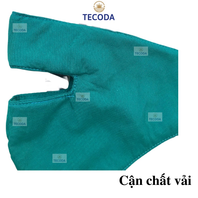 Khẩu trang ninja trùm kín mặt che tai 3 lớp cotton màu lót nỉ chống nắng chống gió bụi dán sau gáy dùng khi chạy xe