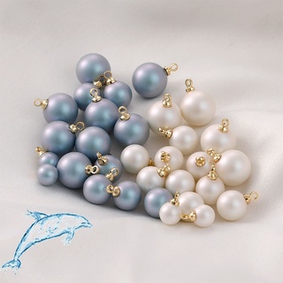 Trang Sức Handmade Tự Làm Chất Liệu Handmade Phụ Kiện 6 / 8 / 10mm Cảm Giác Cao Cấp Màu Xanh Trắng Với Nhẫn Bông Tai Ngọc Trai Bông Tai Mặt Dây Chuyền Bông Tai Mặt Dây Chuyền Mặt Dây Chuyền Mặt Dây Chuyền Chất Liệu Phần