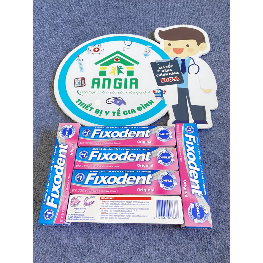 KEO DÁN HÀM - Fixodent – MỸ - 68G