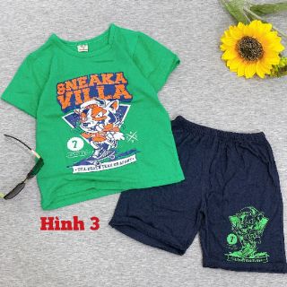 XẢ Đồ bộ bé trai size đại chất cotton 4 chiều không xược.Q1995/155