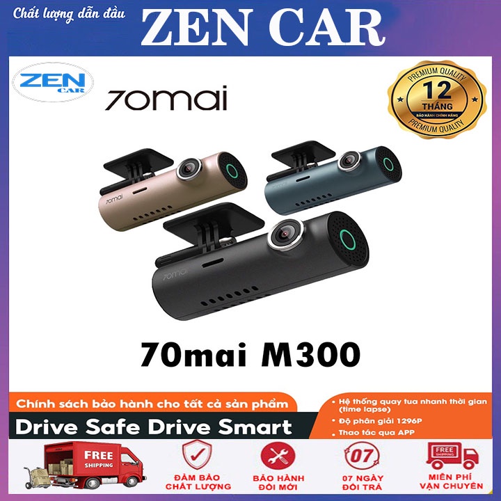 Camera Hành Trình Ô Tô 70mai M300 Cực Nét - Bảo Hành 1 Đổi 1 Trong 12 Tháng | BigBuy360 - bigbuy360.vn