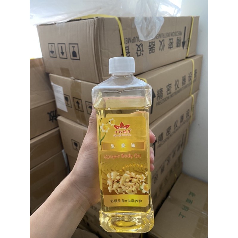 Tinh dầu massa gừng massa body thơm dịu
