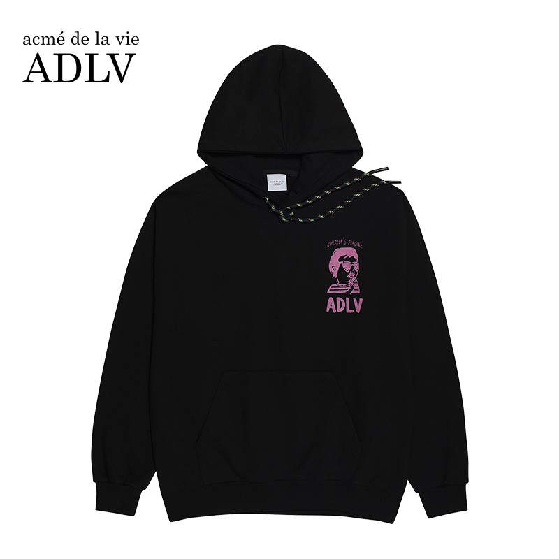 ADLV Áo Hoodie Dáng Rộng Thời Trang Phong Cách Hàn Quốc Cho Nam / Nữ | BigBuy360 - bigbuy360.vn