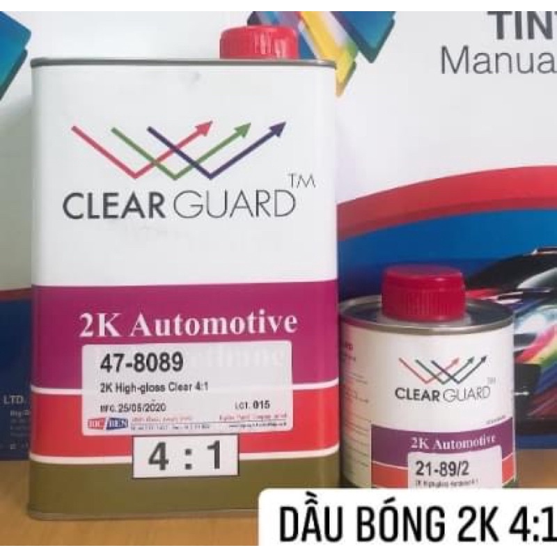 Dầu bóng 2K BicBen 47-8089 Hàng chính hãng Thái Lan Nhanh Khô