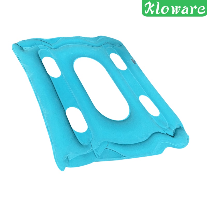 [KLOWARE]Square Air Inflatable Seat Cushion Pain Relief for Office Home Seat