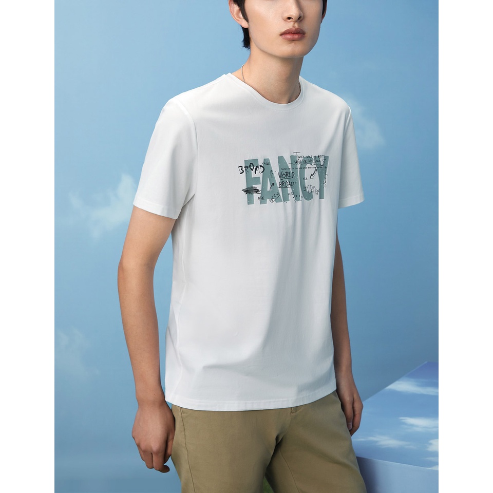 HLA - Áo Thun Nam Ngắn Tay Luminous Series Short Sleeve T-shirt