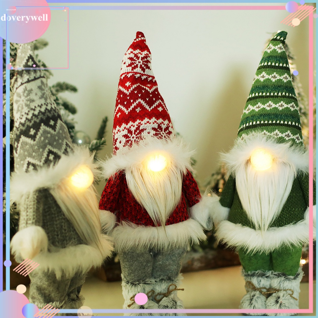 (DOV) Phụ Kiện Trang Trí Phát Quang Phong Cách Giáng Sinh