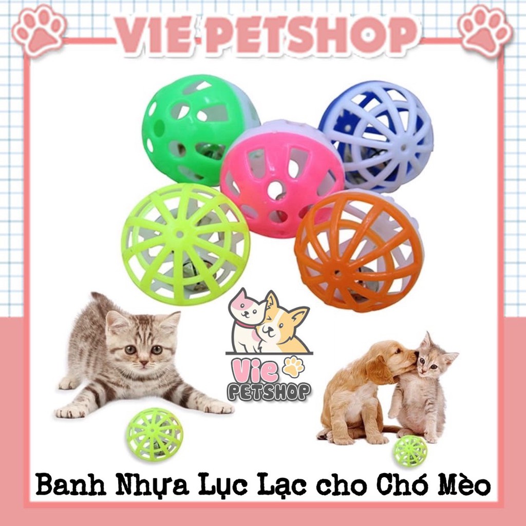 Banh Nhựa Đồ Chơi cho Chó Mèo | Vie PETSHOP