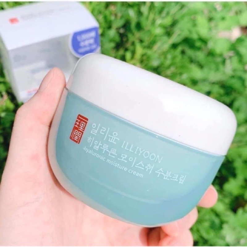( Có bill) Kem dưỡng ẩm illiyoon Hyaluronic Moisture Cream
