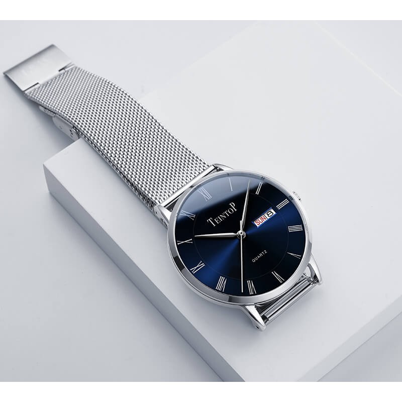 Đồng hồ nam chính hãng Teintop T7016-9 mới 100%,Kính sapphire,chống xước,Chống nước 30m,Đồng hồ pin Quartz ,Bh 12 tháng