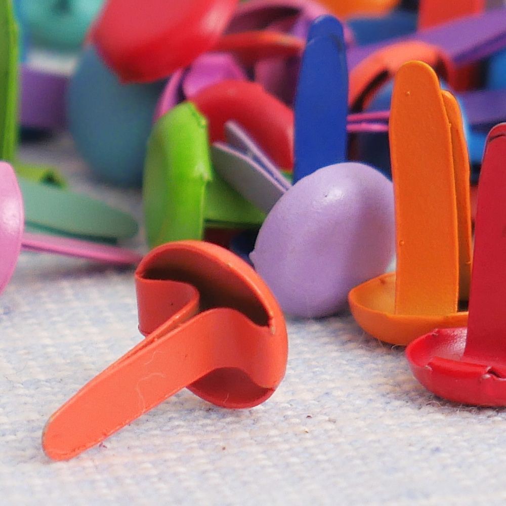 Set 100 ghim tròn màu pastel dễ thương tiện dụng