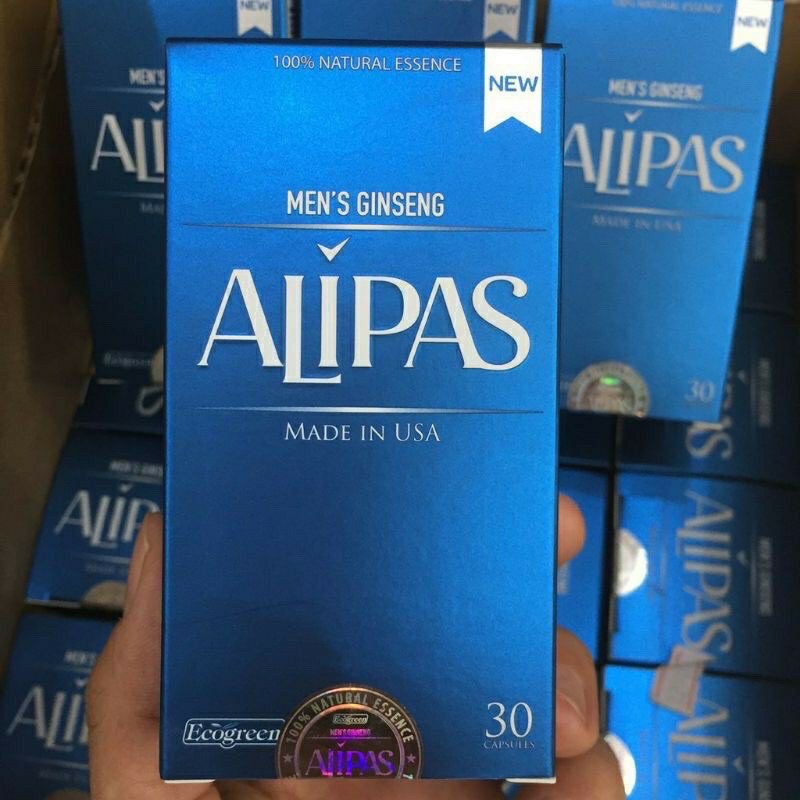[Chính Hãng] Men’s Ginseng Alipas 30v - Sâm Alipas mới - Tăng cường sức khỏe sinh lý nam giới (đủ tem tích điểm)