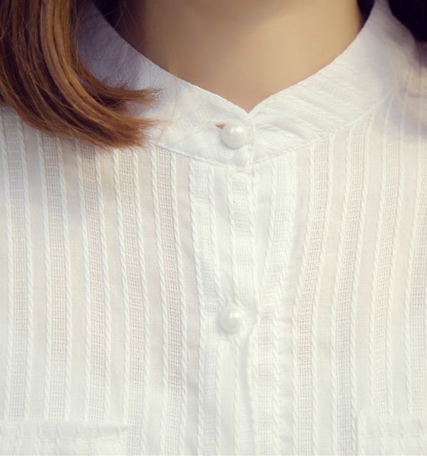 Áo sơ mi nữ cổ trụ?freeship🍑, nhập mã {CVD5K} giảm ngay 5k, áo đẹp giá yêu | BigBuy360 - bigbuy360.vn