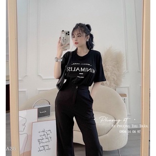 SET ÁO THUN KÈM QUẦN ỐNG LOE