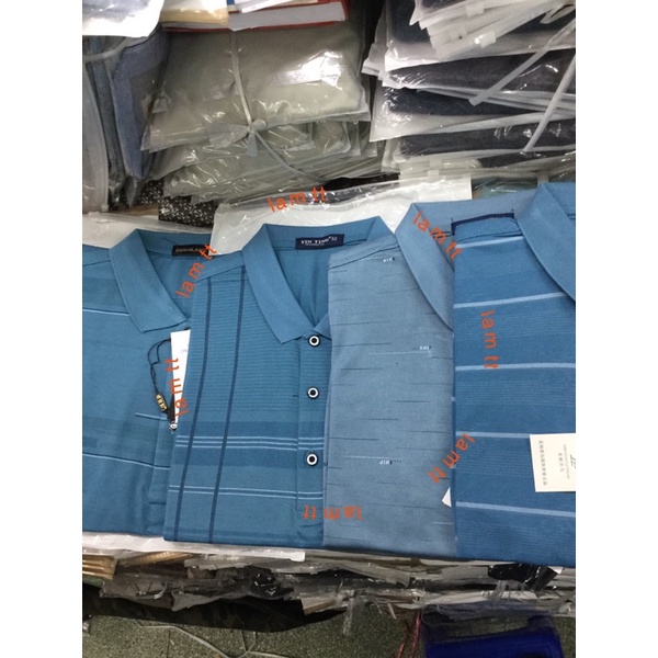 Áo thun polo Nam suông nhiều mẫu ngắn tay