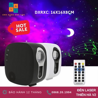 Đèn Nền Thiên Hà V2 Đèn Bầu Trời Sao Kết Hợp Loa Bluetooth Trang trí Phòng Ngủ Phòng Bay