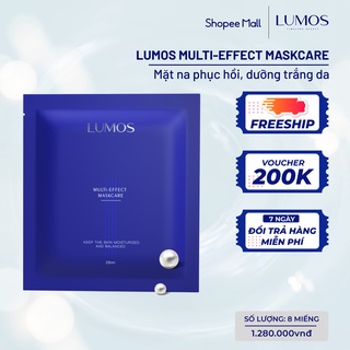 Mặt Nạ Phục Hồi Dưỡng Trắng Da - LUMOS Multi-Effect Maskcare 28ml x 8pcs