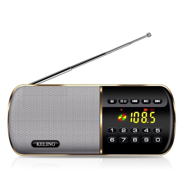 Loa nghe nhạc thẻ nhớ FM radio Keling chính hãng