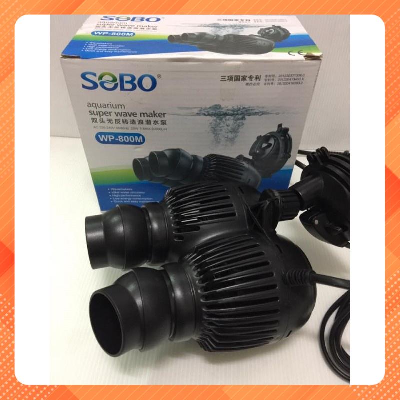 Combo Máy tạo dòng nước sobo 800M và 100gr Nham thạch vật liệu lọc hồ cá Cá Shop_Phụ kiện cá cảnh