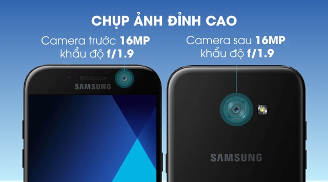 Điện Thoại Samsung Galaxy A5 2017 ( 3GB/32GB ). Hàng cũ đẹp 90-95% .