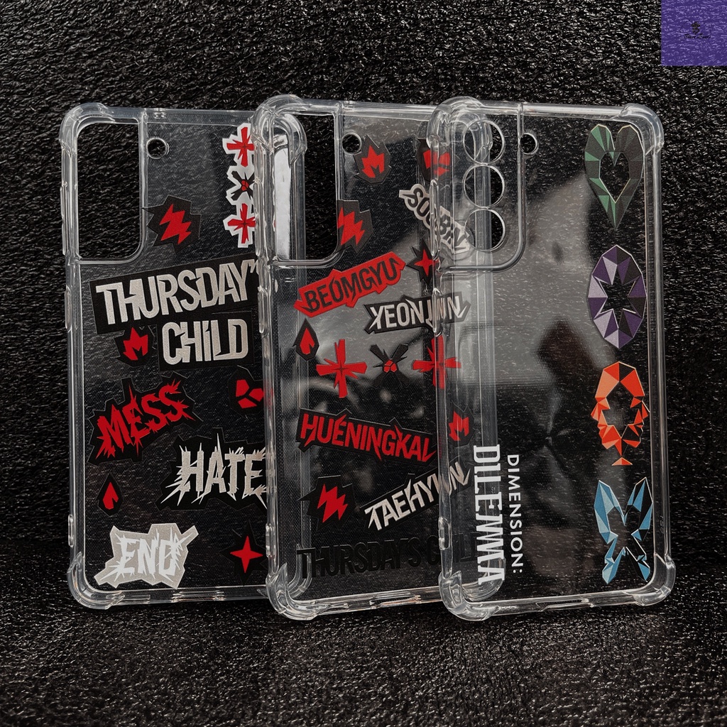 Ốp Điện Thoại TXT Enhypen Blackswan Chống Va Đập Kpop BTSS-613 TXT Cho Samsung HUAWEI OPPO VIVO XIAOMI