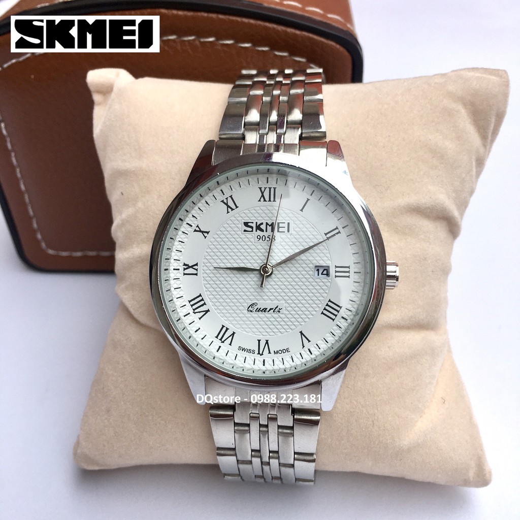 (CHÍNH HÃNG) đồng hồ nam chính hãng Skmei, dây thép chống rỉ 316l, kính cong saphire, chống nước tốt 3ATM | BigBuy360 - bigbuy360.vn