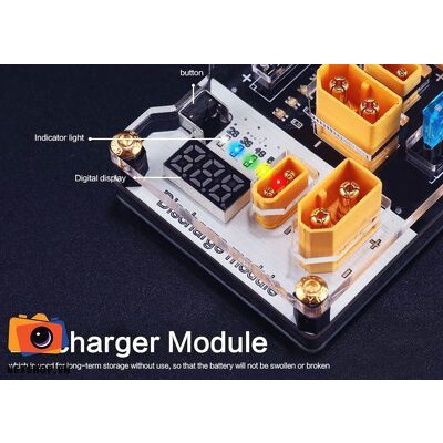 HGLRC Thor Lipo Battery Balance Charger Board Pro 40A XT60 XT30 Plug 2-6S