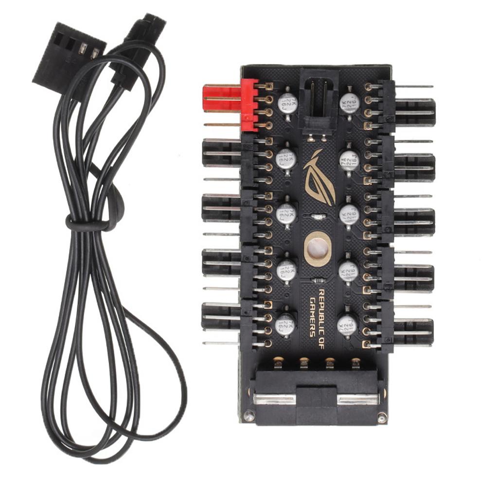 Bo Mạch Chủ 1 Sang 10pin Quạt 4 Pin PWM 12V