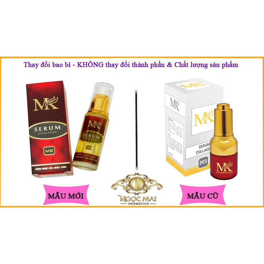 Serum dưỡng trắng da mặt Cao Cấp M9 MK - 40ml