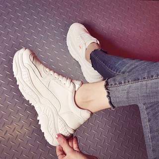 Giày sneaker nữ độn đế chất đẹp w1988