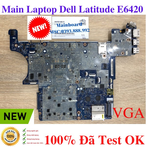 [GIÁ SỐC]Main Laptop Dell E6420 Latitude (Intel® Core) / VGA NVIDIA GeForce GT540m LA-6592P