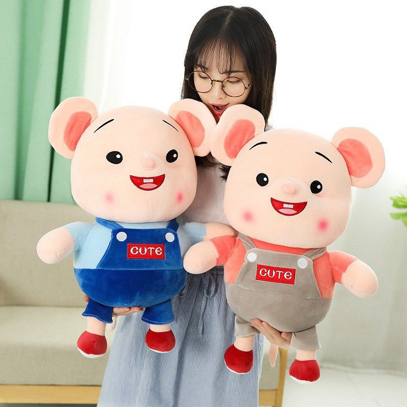 Gấu Bông, Chuột Bông Cute - Chất Liệu Bông Gòn Cao Cấp - Đủ Kích Thước- Được Xem Hàng Trước