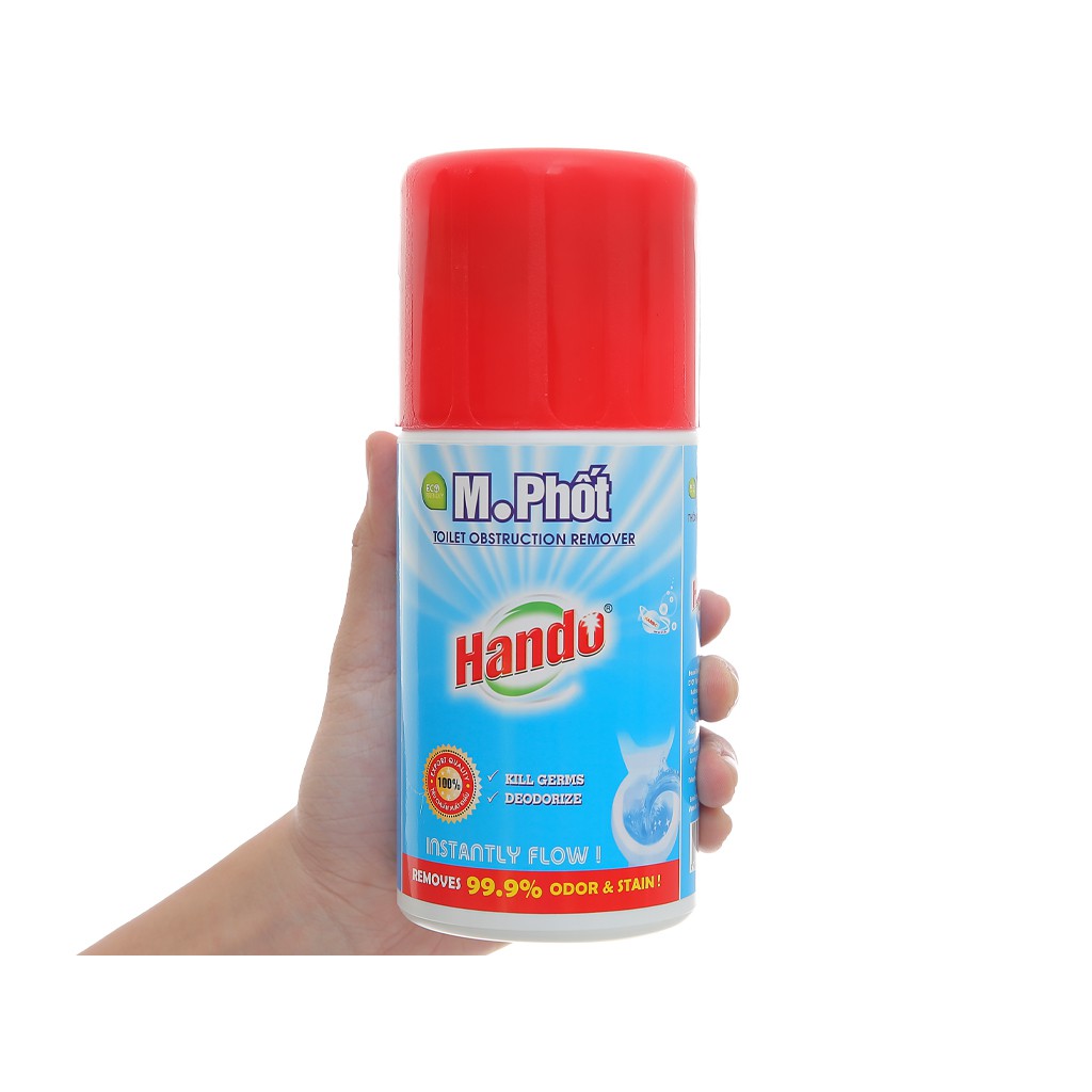 (HẾT TẮC) Thông tắc hầm cầu M.Phốt xuất khẩu 600ml