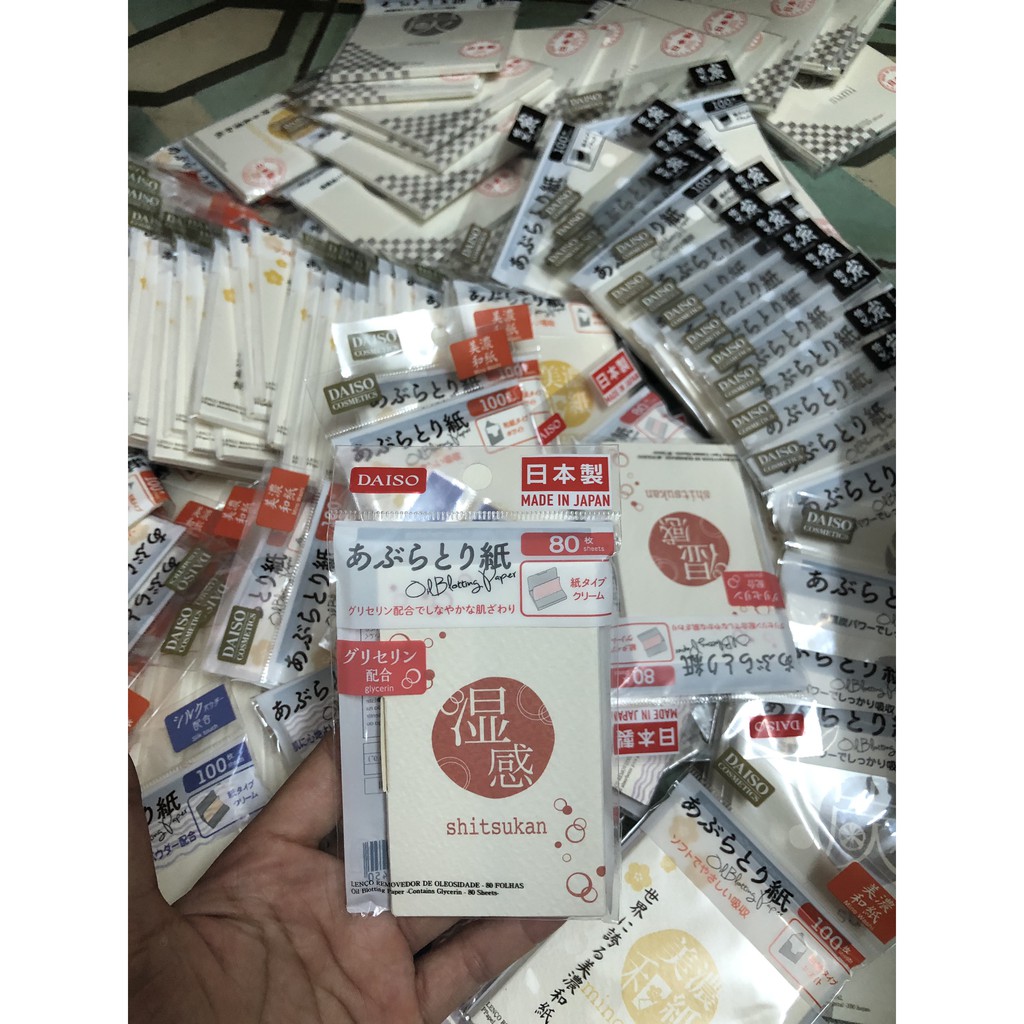 Giấy thấm dầu Daiso nhật bản kèm bill | BigBuy360 - bigbuy360.vn