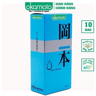 Bao Cao Su Okamoto Skinless Skin Super Lubricated Siêu Bôi Trơn